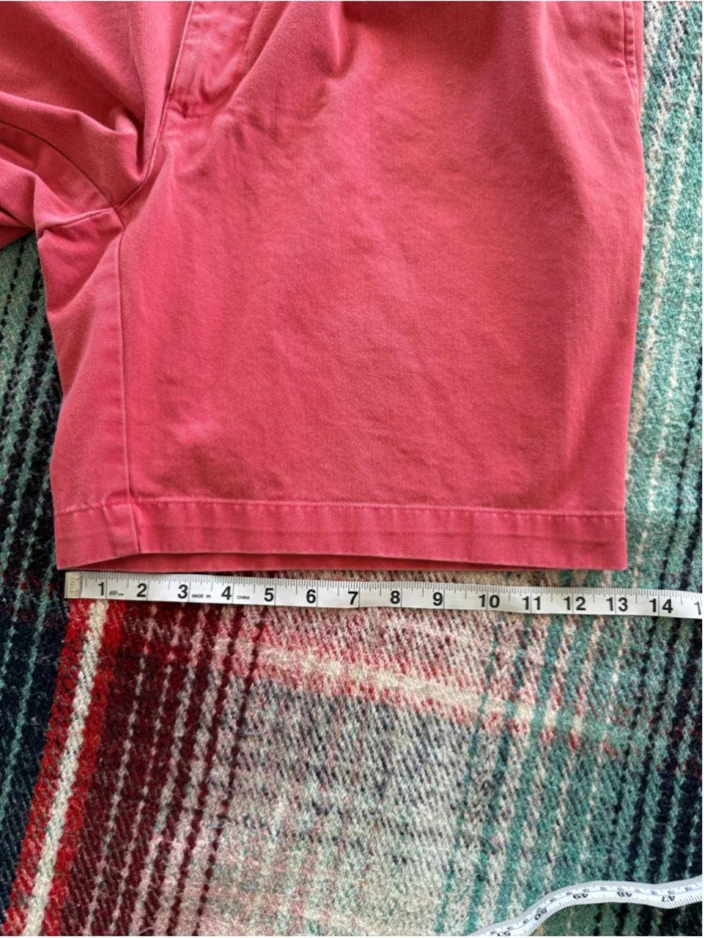 Vintage Polo Ralph Lauren Salmon Pink Pleated Tyler Shorts 36